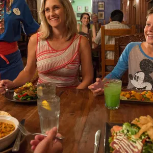 family eating