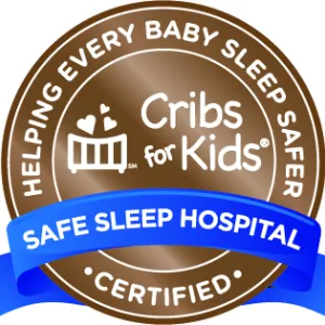 bronze safe sleep certification badge