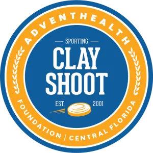 Logo for AdventHealth Foundation's Clay Shoot