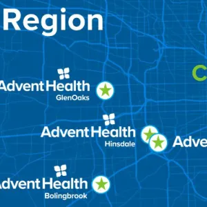 The national health care system will rebrand the hospitals AdventHealth Bolingbrook, AdventHealth GlenOaks, AdventHealth Hinsdale and AdventHealth La Grange. 