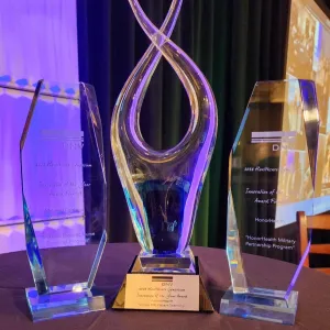 AdventHealth received the Healthcare Innovation of the Year award during the DNV Healthcare annual symposium in Louisville, Kentucky.