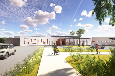 Sebring Wellness Center Front View rendering.