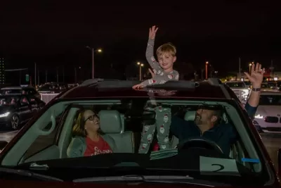 Family in Car