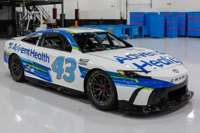 AdventHealth NASCAR partnership racecar