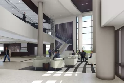 AdventHealth South Overland Park Hospital Lobby Rendering