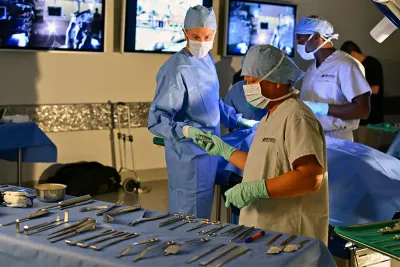 Nicholson Center Operating Room.