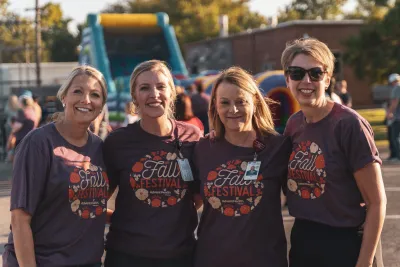 ottawa team members at the fall festival