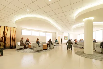 Rendering of AdventHealth Daytona Beach Expansion interior