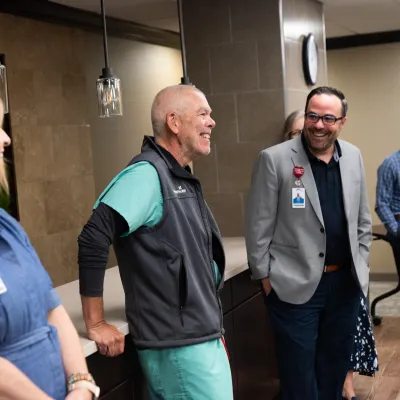Dr. Ware, Physician of the Year award