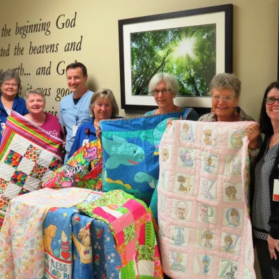 Local Group Donates Quilts