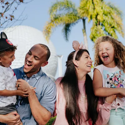 Family at Epcot