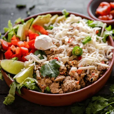 Turkey Taco Bowls
