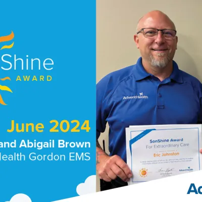 Johnston and Brown SonShine Award