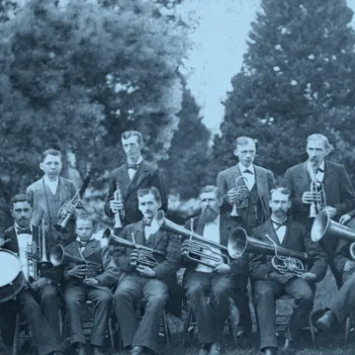 Band performing at an Adventist sanitarium