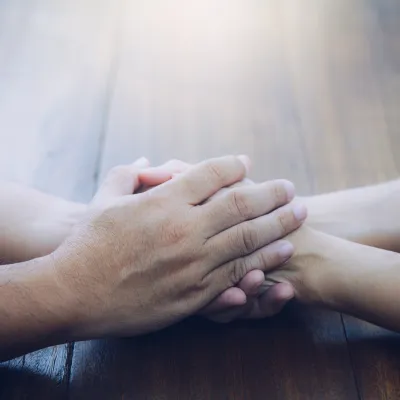 Holding a Kids Hands
