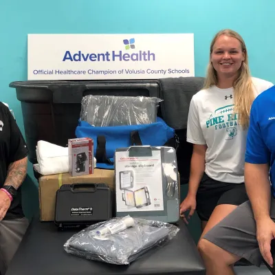 Volusia Schools_Heat Illness Supplies Donation