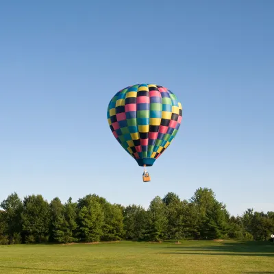 A Hot Air Balloon in Wesley Chapel, Florida