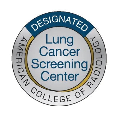 American College of Radiology Lung Cancer Screening Center of Excellence logo.
