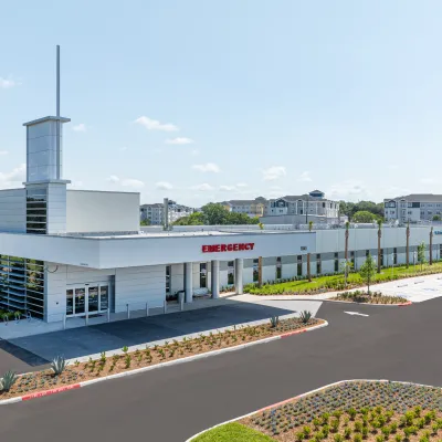 AdventHealth Winter Haven ER Exterior Drone Shot