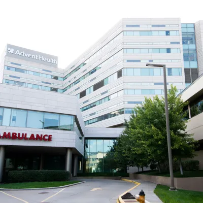 The Ambulance side of AdventHealth Shawnee Mission