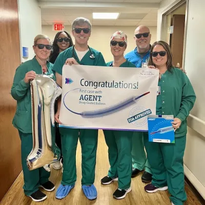 AGENT™ Drug-Coated Balloon 1st Procedure
