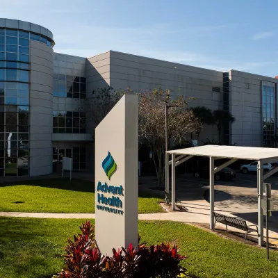 The front area of AdventHealth University