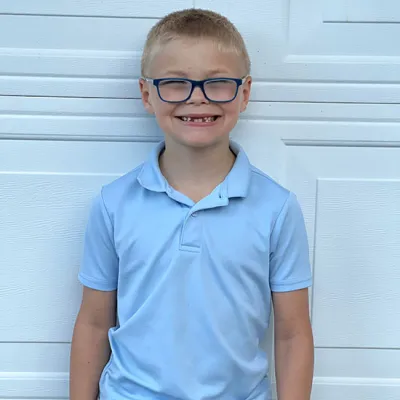 7-year-old Corey