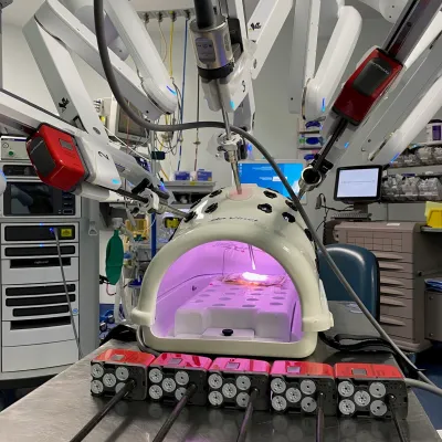 AdventHealth New Smyrna Beach first surgical robot 