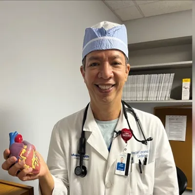 Dr. Hector Lozano, cardiologist and medical director of the vascular ultrasound laboratory at AdventHealth Medical Group. 