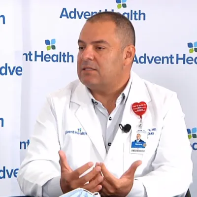 Dr. Herrera speaking at AdventHealth Morning Briefing 12.3.20