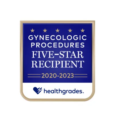 Healthgrades Volusia GYN Badge