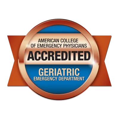 American College of Emergency Physicians Accredited Geriatric Emergency Department Bronze Award