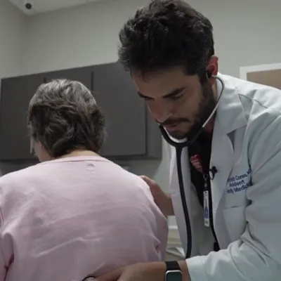 GME Student Dr. Javier Correa at AdventHealth Sebring Family Medicine Clinic
