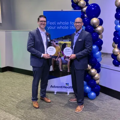 David Weis and Lorenzo Brown honored by Central Florida Hispanic Chamber of Commerce