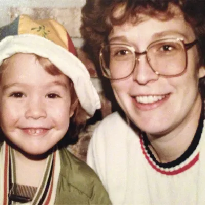 Dr. Amber Orman and her mother, Debra.