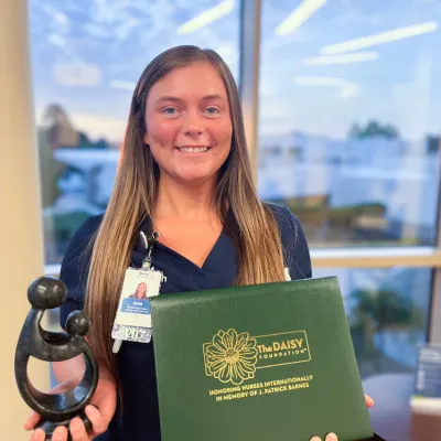 Anna Herring receives Daisy Award