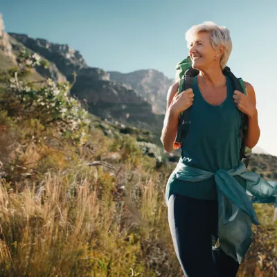 woman-hiking