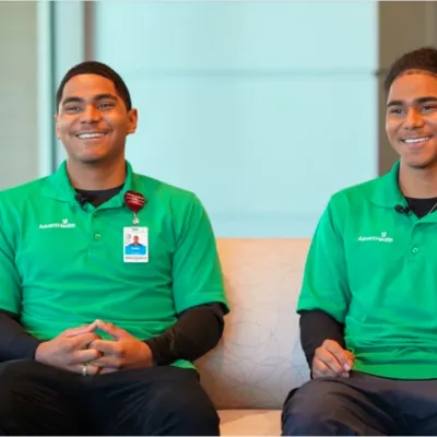 Twin brothers at AdventHealth pursue their health care dream together 