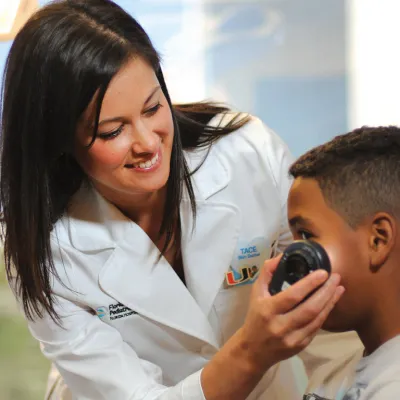 Doctor and Child Patient