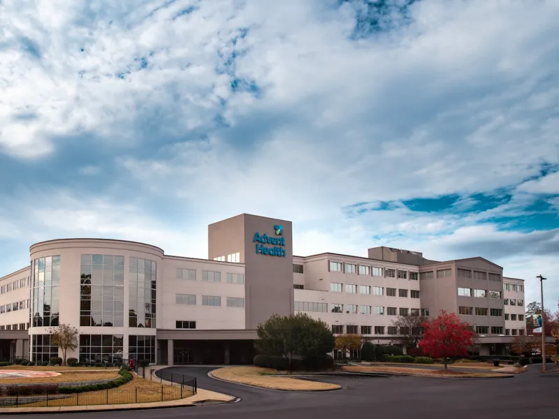 Exterior of AdventHealth Redmond.