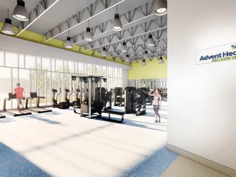 Sebring Wellness Center Gym.
