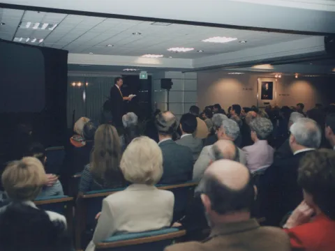 An Adventist conference in 1990.