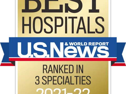 AdventHealth Orlando is recognized as the #1 hospital in Greater Orlando by U.S. News and World Report.