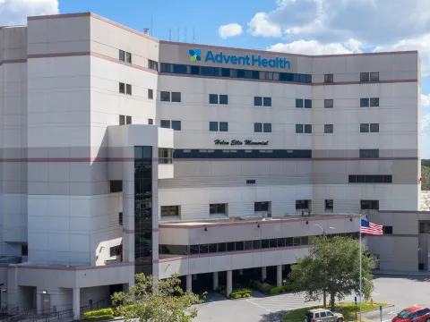 A front view of AdventHealth North Pinellas