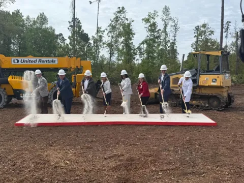 AdventHealth off-site ER groundbreaking ceremony in St. Johns County