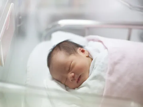 Sleeping baby.