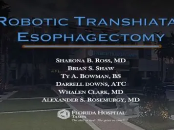 Robotic Transhiatal Esophagectomy.