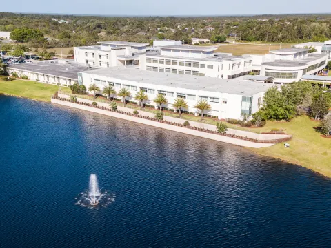 Aerial photo of AdventHealth Sebring