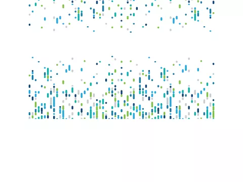 A Decade of Discovery Commemorative Book Cover Dots
