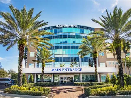 Entrance of AdventHealth Carrollwood hospital